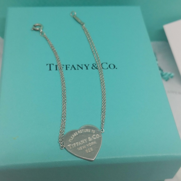 Tiffany & Co ❣️Bracelet Return to Tiffany 💖.6"-sz.silver 925. - Picture 4 of 11